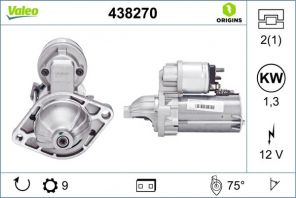 Valeo 438270 - Štartér -