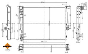 NRF 51577A - Chladič vody -