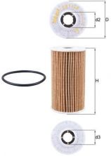 Knecht OX 1138D - Olejový filter -
