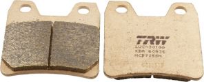 TRW MCB725SH - Brzdové platničky -