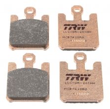 TRW MCB742SRQ - Brzdové platničky -