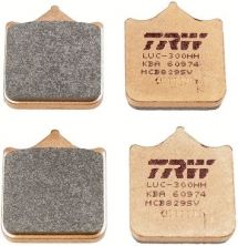 TRW MCB829SV - Brzdové platničky -