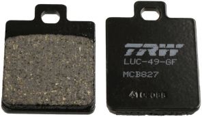 TRW MCB827 - Brzdové platničky -