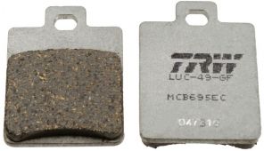TRW MCB695EC - Brzdové platničky -