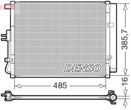 Denso DCN43007 - Kondenzátor