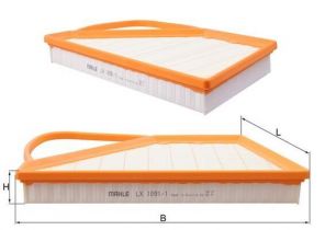 Knecht LX 1091/1 - Vzduchový filter