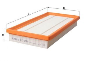 Knecht LX 3370 - Vzduchový filter