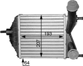 Mahle CI 378 000S - Chladič plniaceho vzduchu