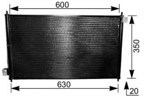 Mahle AC 232 000S - Kondenzátor