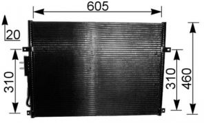 Mahle AC 219 000S - Kondenzátor