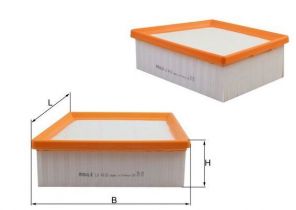 Knecht LX 4638 - Vzduchový filter