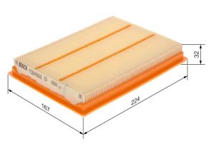 Bosch F 026 400 602 - Vzduchový filter -