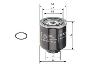 Bosch F 026 402 223 - Palivový filter