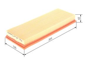 Bosch F 026 400 155 - Vzduchový filter -