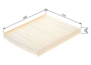 Bosch 1 987 435 128 - Peľový filter