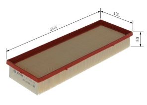 Bosch F 026 400 549 - Vzduchový filter -