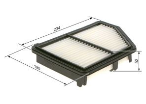 Bosch F 026 400 576 - Vzduchový filter -