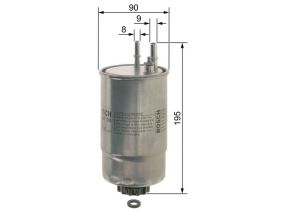 Bosch F 026 402 206 - Palivový filter