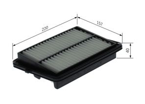 Bosch F 026 400 649 - Vzduchový filter -