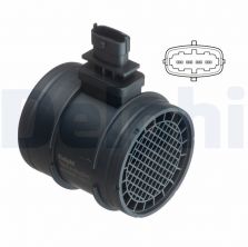 Delphi AF10378-12B1 - Snímač množstva pretekajúceho vzduchu -