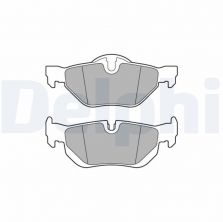 Delphi LP3618 - Brzdové platničky