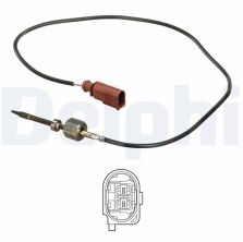 Delphi TS30252 - Snímač teploty výfukových plynov