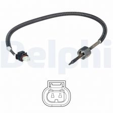 Delphi TS30222 - Snímač teploty výfukových plynov