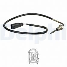 Delphi TS30156 - Snímač teploty výfukových plynov