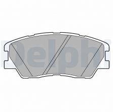Delphi LP3673 - Brzdové platničky
