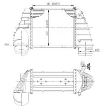 NRF 309040 - Chladič plniaceho vzduchu -
