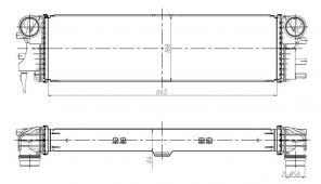 NRF 309037 - Chladič plniaceho vzduchu -