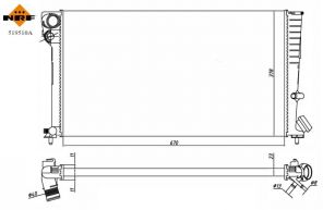 NRF 519510A - Chladič vody -