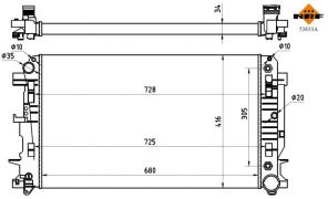NRF 53833A - Chladič vody -