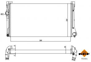 NRF 53248A - Chladič vody -