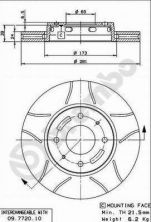 Brembo 09.7720.75 - Brzdový kotúč -