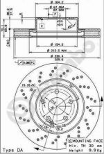 Brembo 09.7960.11 - Brzdový kotúč -