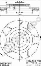 Brembo 09.8903.75 - Brzdový kotúč -