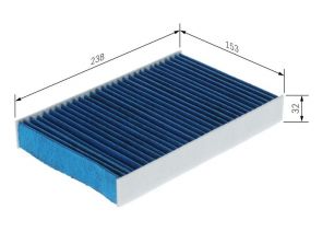 Bosch 0 986 628 650 - Peľový filter