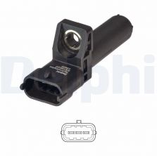 Delphi SS12020-12B1 - Snímač generátor impulzov, kľukový hriadeľ -