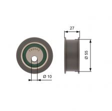 Gates T42042A - Napínacia kladka -
