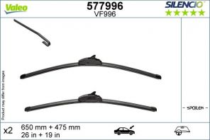 Valeo 577996 - Stieracia lišta -