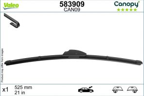 Valeo 583909 - Stieracia lišta -