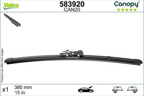 Valeo 583920 - Stieracia lišta -