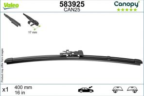 Valeo 583925 - Stieracia lišta -