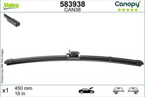 Valeo 583938 - Stieracia lišta -