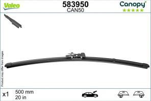 Valeo 583950 - Stieracia lišta -