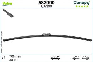 Valeo 583990 - Stieracia lišta -