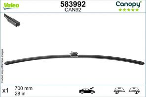 Valeo 583992 - Stieracia lišta -