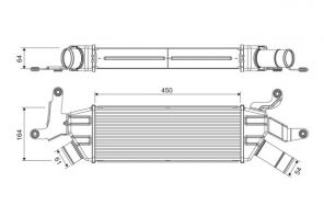 Valeo 818370 - Chladič plniaceho vzduchu -