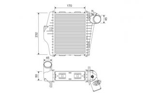 Valeo 818378 - Chladič plniaceho vzduchu -